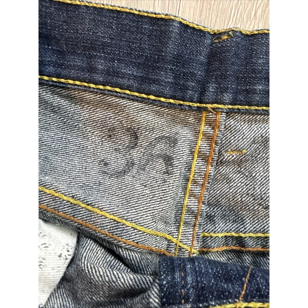 Vintage RMC Red Monkey Company Jeans Japanese Embroidered Baggy Leg Men Sz 36